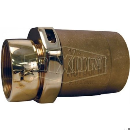 Dixon The Right Connection Clapper Pin Lug Snoot, 2-1/2 x 3 in Nominal, FNST x FNPT End Style, Cast Brass, CSCTF25F30T-P